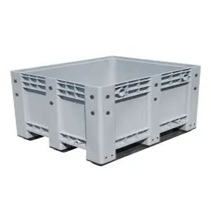 팔레트 박스 지게차 보관 대량 이사 튼튼한 플라스틱 트레이 화물용 물류 바구니 화물