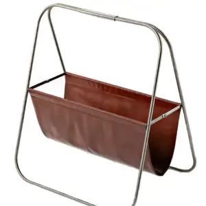 스텐 심플 책장 매거진랙 잡지수납 인테리어 잡지꽂이