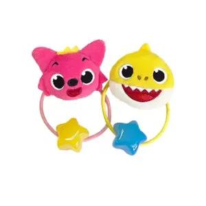 핑크퐁 아기상어 봉제 헤어끈 2P 캐릭터 유아머리끈 캐릭터머리끈 여아머리끈