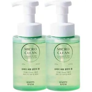 [셀러허브]해피바스 마이크로 미셀라 솝베리 버블폼 300ml x2개 (S45967276)
