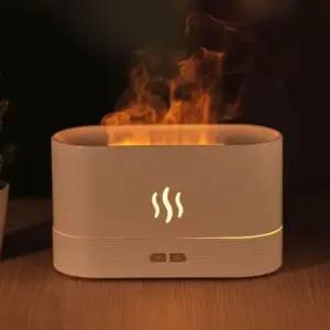 차량용가습기 불멍가습기 모닥불 LED 무드등 인테리어 미니가습기