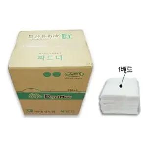 [제이커머스]네프킨 테이블 업소용 200X100mm 80밴드 6400장 제지 일용잡화 화장지 제지류 휴대용티슈