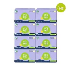 [잇츠미] NEW 슬림 유기농 순면커버 생리대 수퍼롱 6P x8개