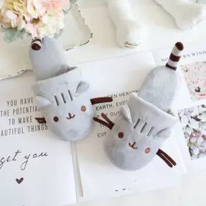 [이지커머스]긴꼬리 고양이 실내화 긴꼬리고양이실내화 유치원실내화 어린이집실내화 선생님실내화 가정용