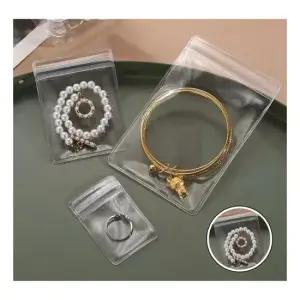 악세서리 보관 지퍼백 투명 수납 중형 6x8cm) 10P 악세서리보관 악세사리보관 귀걸이수납