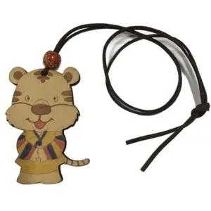 목걸이 우드팬시 호랑이 우드팬시 가죽끈 고급디자인 매력적 중국제품 공식웹사이트