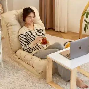 자취방쇼파 1인 좌식 베개 1인용 좌식쇼파 낮은 바닥 저상형