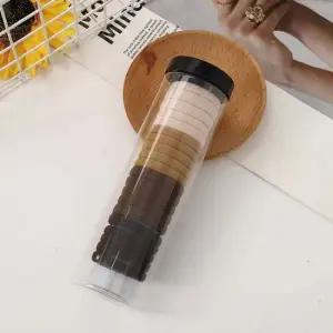 여성 데일리 헤어 머리 정리 고무줄 끈 밴드 20개입 통통머리끈 곱창머리끈 여성머리끈