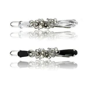 복고 큐빅 헤어핀 레트로 한복 지르코니아 진주 진주헤어핀 고급머리핀 김태희머리핀