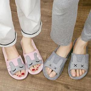 [이지커머스]귀여운 커플 실내슬리퍼 실내화 홈 슬리퍼 층간소음방지 여성실내화 여자실내화 남자실내화