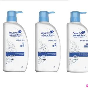 [이지커머스]피앤지 헤드앤숄더 딥클린 린스 850ml 3묶음 샴푸