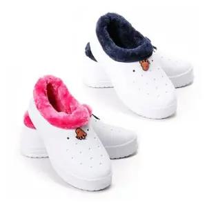 [퍼니메이커]겨울 털 만능화 아동 학생 학교용 털실내화 방한신발 학생실내화 학교실내화 겨울만능화 털신