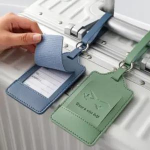 네임택 여권케이스 캐리어 커버 투명 방수 수납 OEt9+9leT