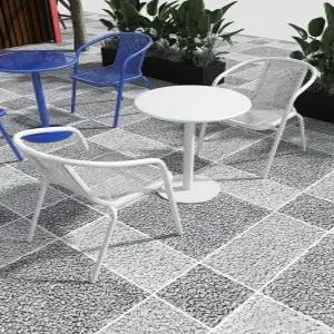 카페 원형 테이블 의자 세트 휴게공간 야외 발코니