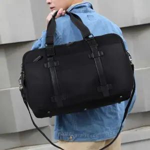 남자 여행 룩 토트 백 워크샵 출장 용 짐 가방 코디 직장인출퇴근가방 회사원오피스룩가방