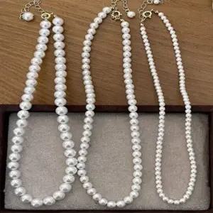 여성 인기 데일리 아크릴 진주 목걸이 신상 패션 초커 미니진주목걸이 20대여성목걸이