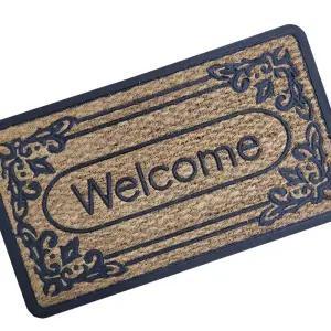 수공예 코코넛 야자섬유 웰컴 현관매트 어서오세요 웰컴매트 현관매트