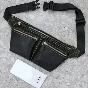 캐주얼 소가죽 힙색 슬링백 바디크로스 여행 보조가방 바디크로스백 여행가방 어깨가방