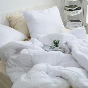 화이트 차렵 40수 샤이니 이불베개세트 잠트리 침구 순면