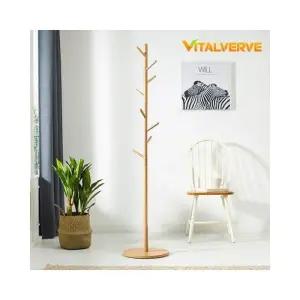 스탠드 루미나D 댄디 비취원목 옷걸이 행거