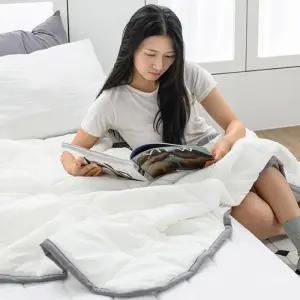 (화이트) 이불베개세트 SS 해피니 세트 별매) 리버서블2 이불 슈퍼싱글 데일리 (베개