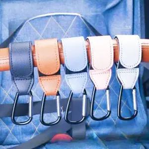 유모차걸이 유모차 가방걸이 유모차홀더 카라비너 스트랩 유모차꾸미기 킥