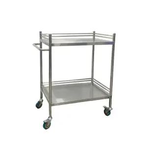 이동식 웨건 스텐카트 선반 2단 핸드카 양호실