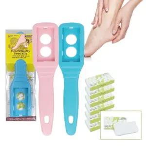 주방용에 쓰는 간편 리필패드6p 발각질제거기 공간절약 보관 손쉬운 사용