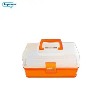 카파맥스 애니키트 다용도 보관함 30 소형 주황 서류보관함 공구보관함 수납함