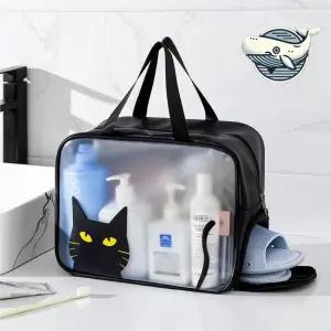 동물 모양 세면파우치 대형 여행용 욕실 정리 세면파우치백 방수가방