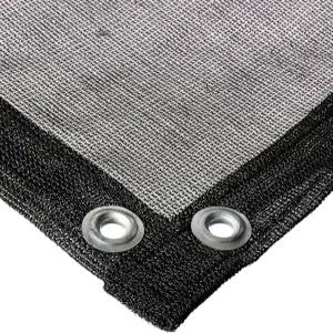 미드웨스트 반려동물 가정용 반려견 운동용 펜 메쉬 자외선 차단 탑 유해한 햇빛 하드웨어 포함 블랙