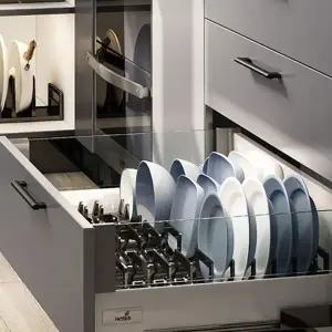 (색상 옵션a)캠핑 차박 여행 펜션 주방 정리 보관 정리 수납 다용도 멀티 캠핑카 카라반 그릇 접시 거치대