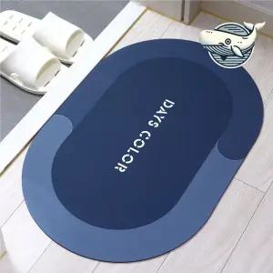 세련된 디자인의 흡수성 발매트 고급스러운 욕실매트 욕실규조토발매트
