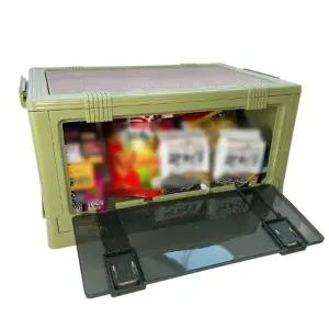 전면오픈 캠핑 폴딩 박스 캠핑상판상자