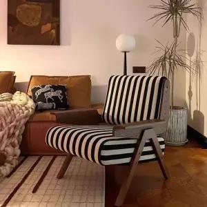 원목 화장대 라운지소파 모델 라운지 인 라탄 카페 안락의자 인테리어 A 암