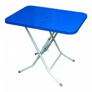 TBZ 직사각 야외 캠핑 플라스틱 접이식 파라솔 테이블 베란다테이블 캠핑테이블