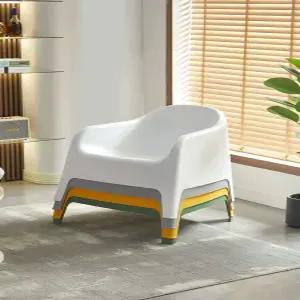 야외 플라스틱 소파 바베큐장 의자 베란다 라탄 스타일