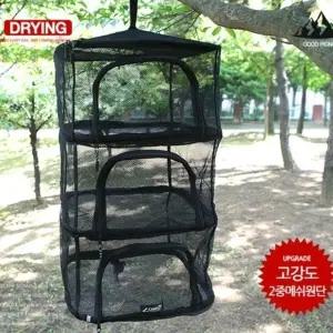 4단 캠핑 메쉬 식기 건조망 설거지통 설거지망 건조대 드라이네트 생선 캠핑용