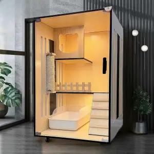 대형 다람쥐 집 키우기 고양이 사육장 하우스