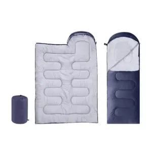 2색 1개 1.3kg 1인용 침낭 캠핑침낭 사계절 캠핑용이불 차박이불 캠핑용침낭