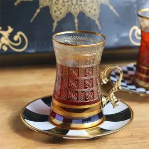 터키 찻잔 홍차 엔틱 홍차잔 세트 커피잔 유럽식데몬 카페