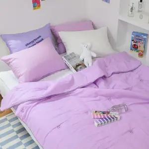 사계절 퍼플 SS 간절기 모달이불세트 이불베개세트 큐트컬러 침구