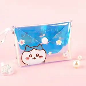 먼작귀 가르마 홀로그램 파우치/지갑/학생/동전/케이스/카드/홀더/손지갑/보관함/엔화/여행용/다용도/여행