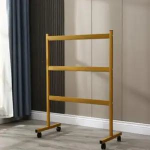 스탠드 거치대 이동식 행거 진열대 3단정리대 옷걸이