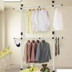 고정식수납 튼튼한행거 원룸 철제옷걸이 스탠드원룸