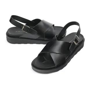 남성키높이샌들 엑스밴드 발목스트랩 남성 샌들 키높이 편한 착화감