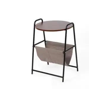 홈우드 테이블 수납 다크우드 자취 사이드테이블 탁자 침대협탁 혼족 간이탁자