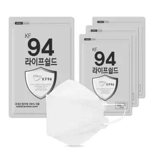 KF94 라이프쉴드 황사마스크 25매입 X 4개