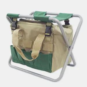 가드닝 수납의자 원예작업 접이형 공구세트