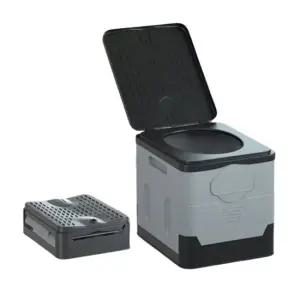 TBZ 고강도 이동식 폴딩 변기 1개 색상 택1) 폴딩변기 간이화장실 이동식변기 휴대용변기